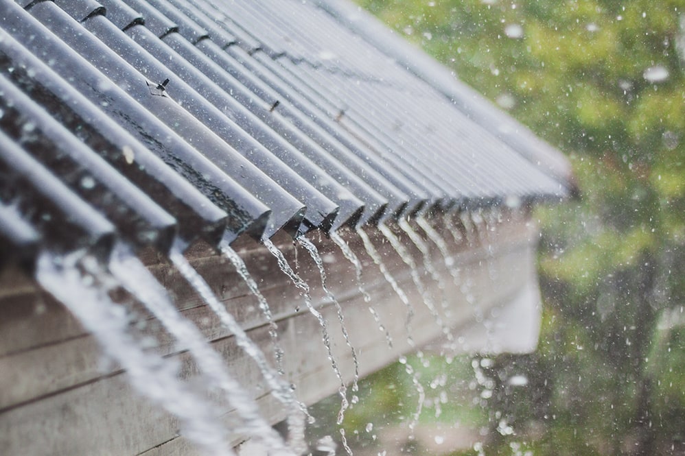 What can I use to waterproof my roof rain
